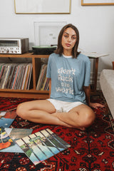 DON'T F*** THE WORLD OVERSIZED TEE