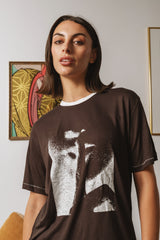 I SAID QUIET OVERSIZED TEE