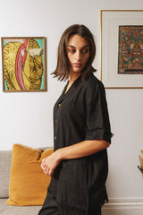 FRAYED AWAY SHORT SLV SHIRT