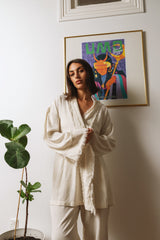 FRAYED AWAY ROBE