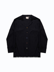 FRAYED AWAY LONG SLV SHIRT