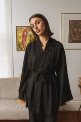 FRAYED AWAY ROBE