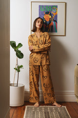 PEACE AND LOVE LONG SLEEVE SHIRT