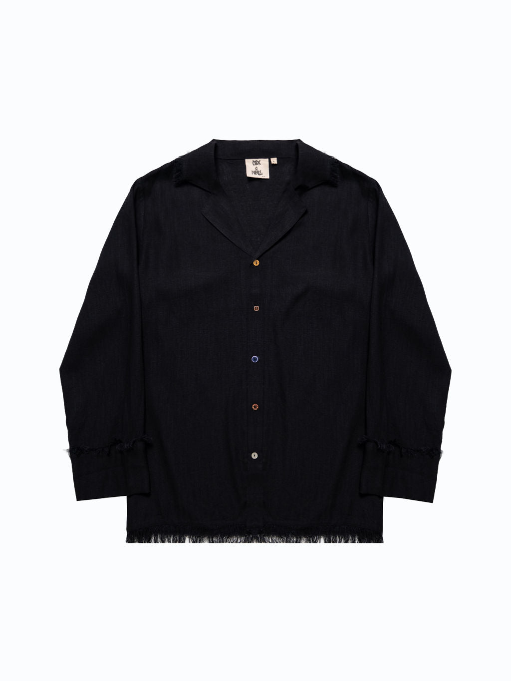 FRAYED AWAY LONG SLV SHIRT – Six2Nine