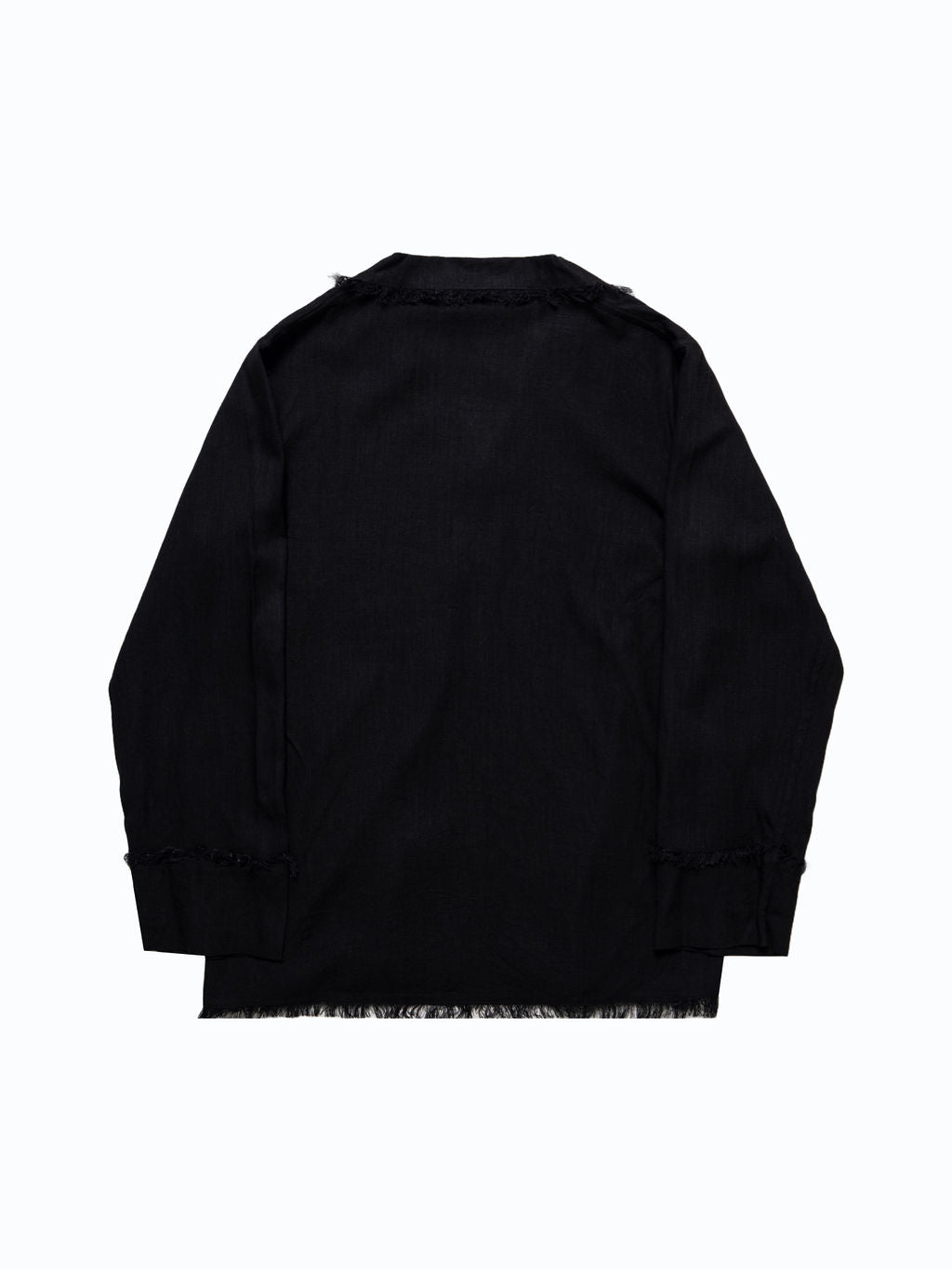 FRAYED AWAY LONG SLV SHIRT – Six2Nine