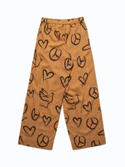 PEACE AND LOVE BOTTOM