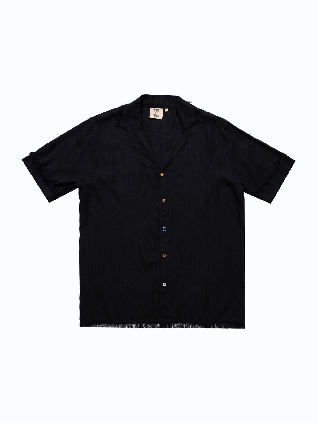 FRAYED AWAY SHORT SLV SHIRT – Six2Nine