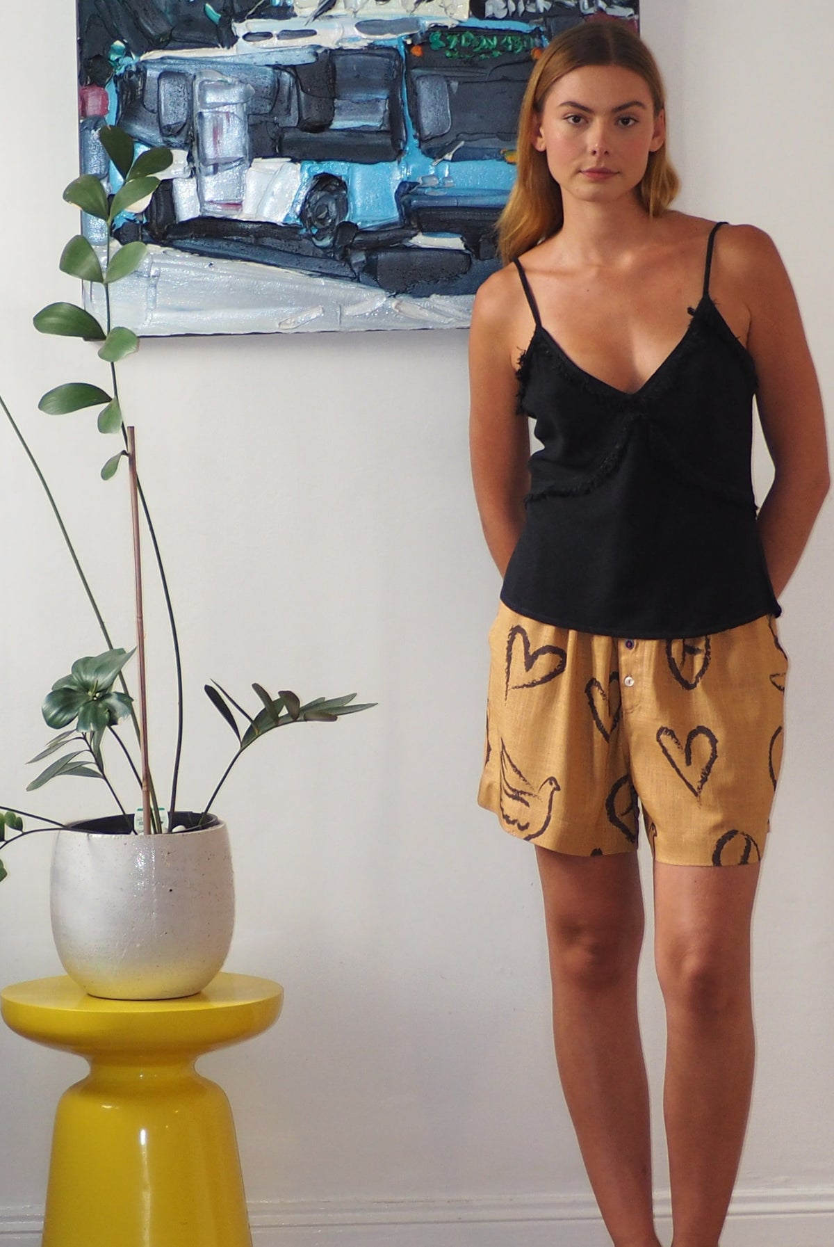 PEACE AND LOVE BOXER